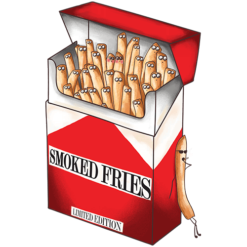 Щампа - Smoked fries
