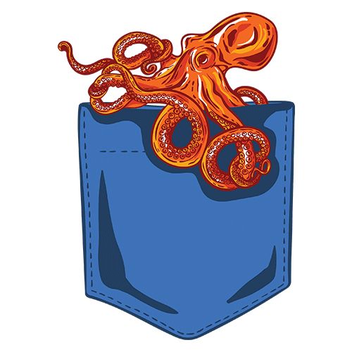 Octopus pocket