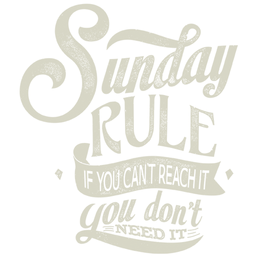 Щампа - Sunday rule