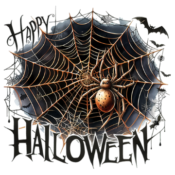 Щампа - Happy helloween - Spider