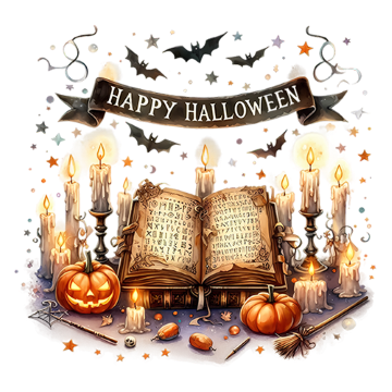 Щампа - Happy Hallowen - Book