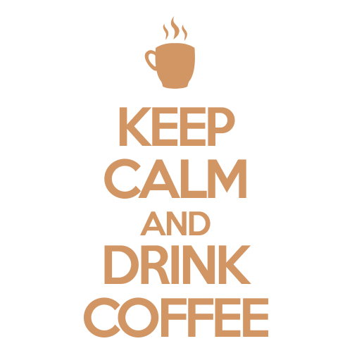 Щампа - Keep Calm and Drink Coffee