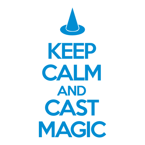 Щампа - Keep Calm and Cast Magic