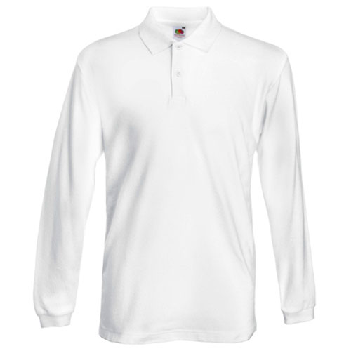 Риза тип Лакоста с дълъг ръкав - Премиум