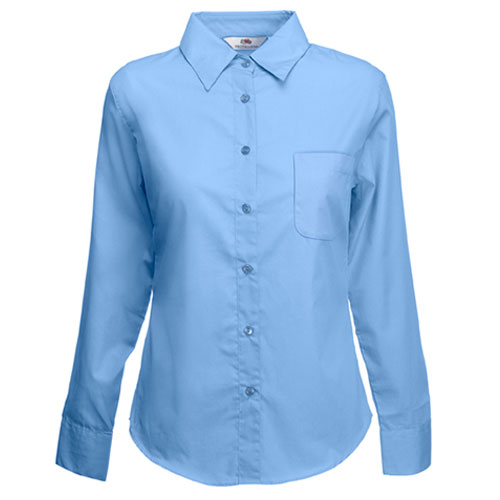 Риза с дълъг ръкав – Poplin Shirt - дамска